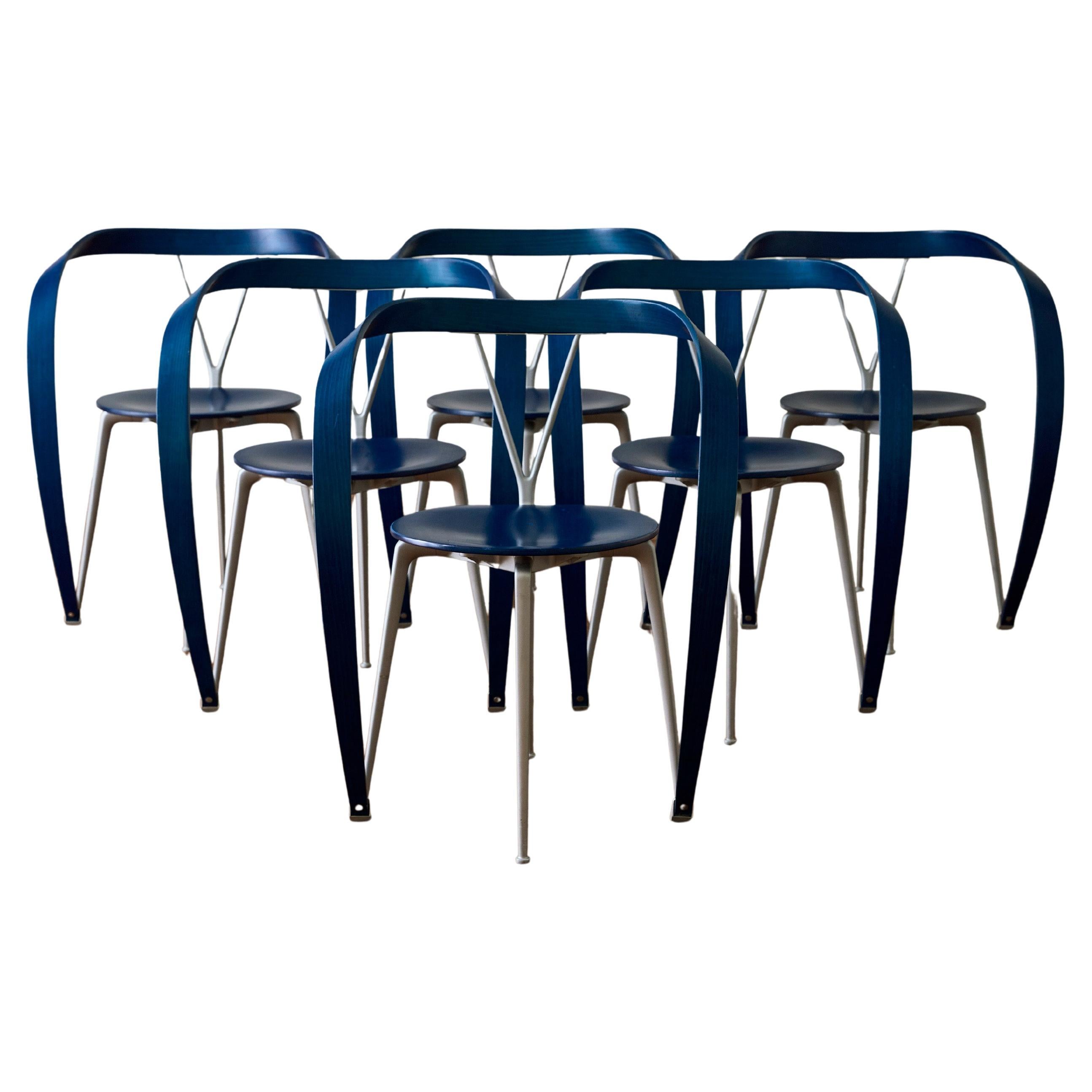 A Set of Three 'Revers' Dining Chairs by Andrea Branzi