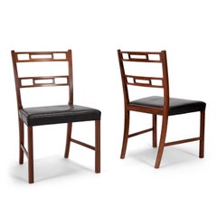 Set of Six Rosewood Dining Chairs by Ole Wanscher