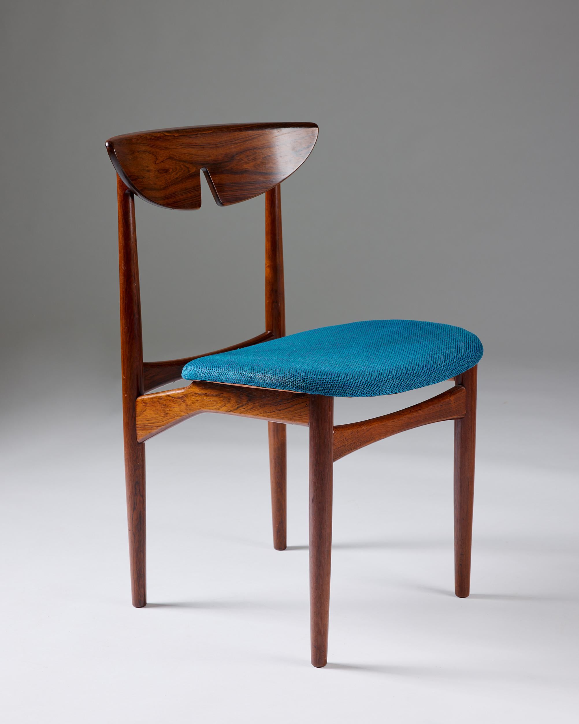 Zehn Stühle aus Palisanderholz Kurt Østervig Dänemark, 1960er Jahre im Angebot 3