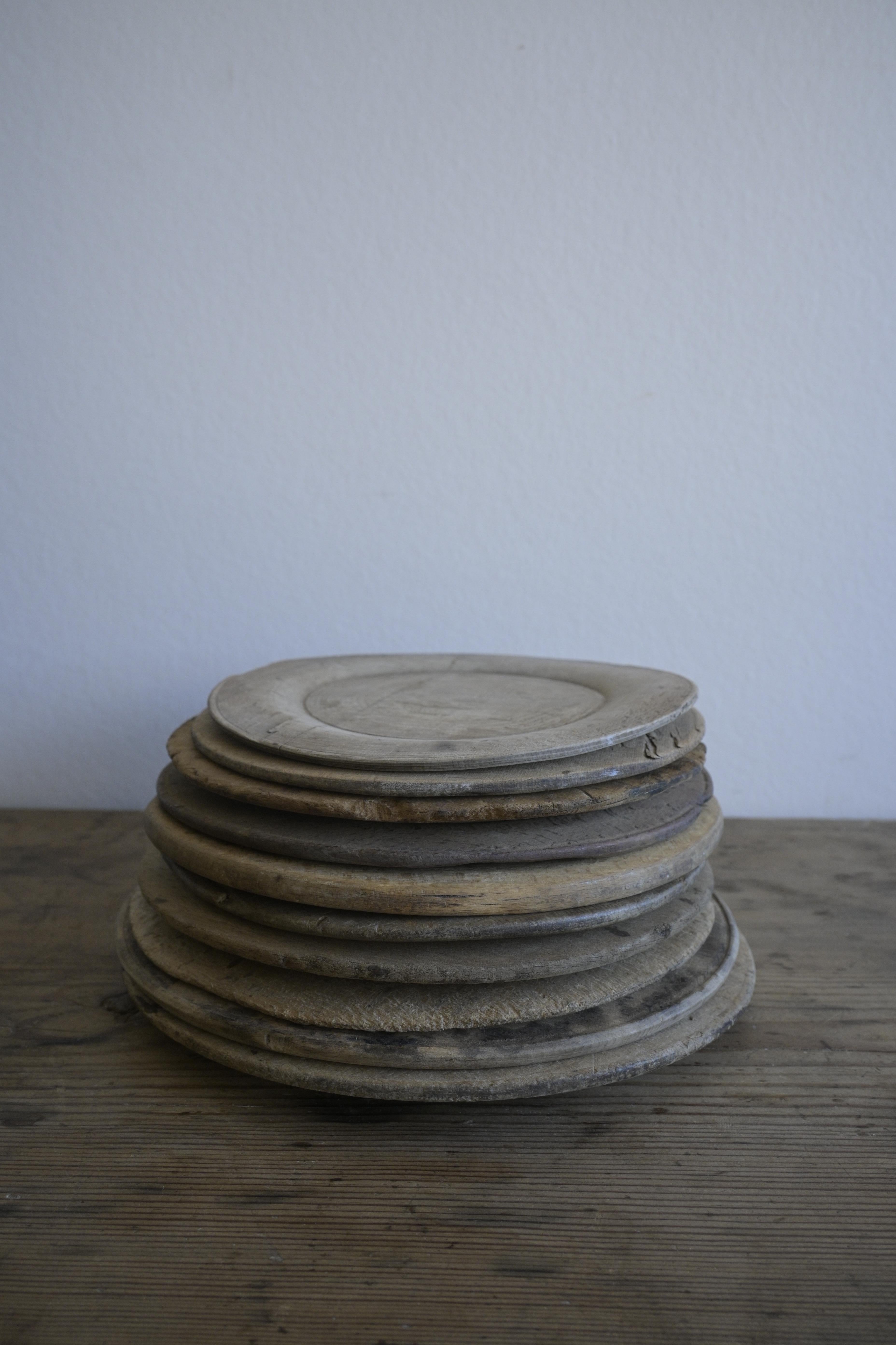 Conjunto de diez pequeños platos suecos ca 1850 Escandinavo moderno en venta