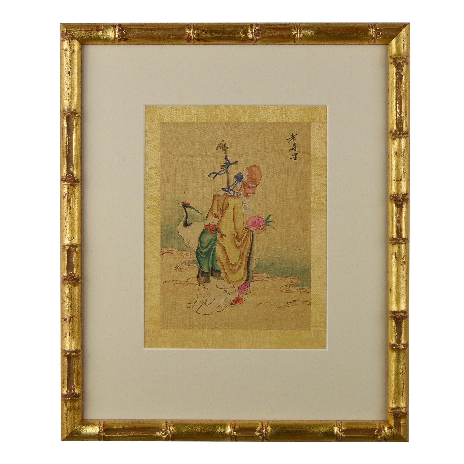 Set of Ten Watercolours of the Chinese Immortals 2