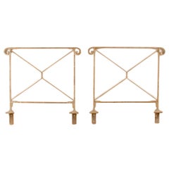 Set of Three Antique Wrought Iron Railings, French, 19th Century