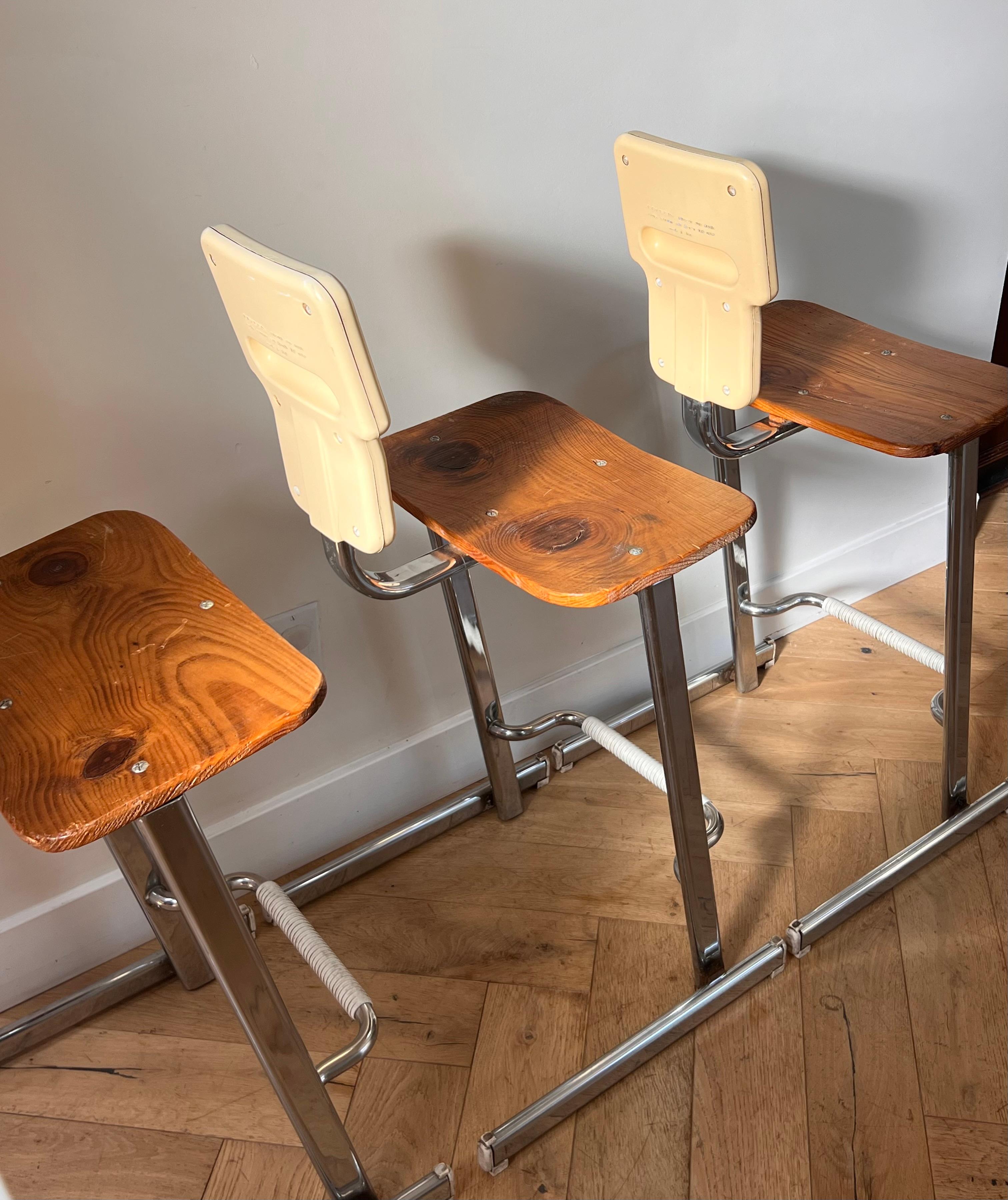 A set of three “Condor” stools by Andries And Hiroko Van Onck for Magis, c. 1980 3