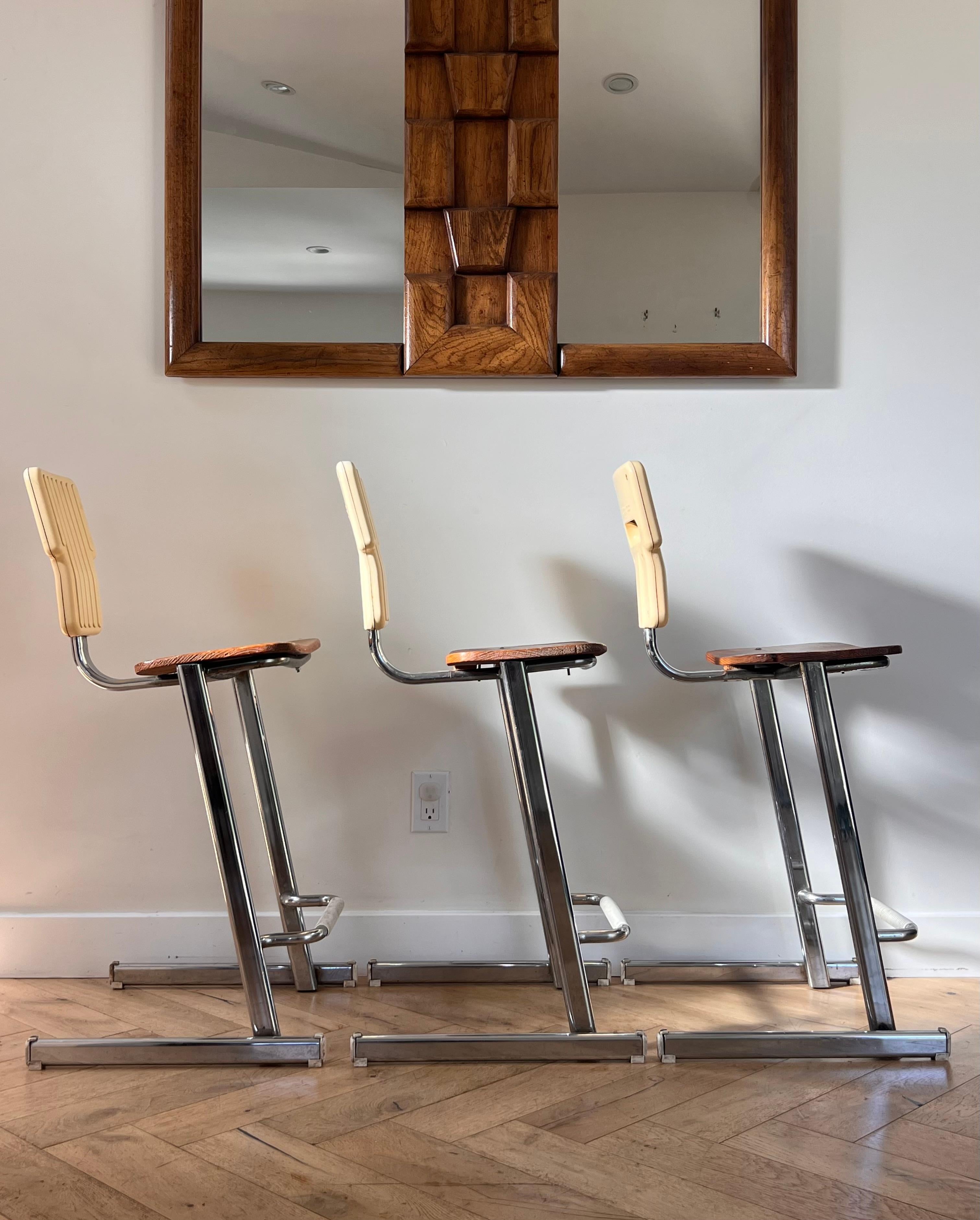 A set of three “Condor” stools by Andries And Hiroko Van Onck for Magis, c. 1980 4