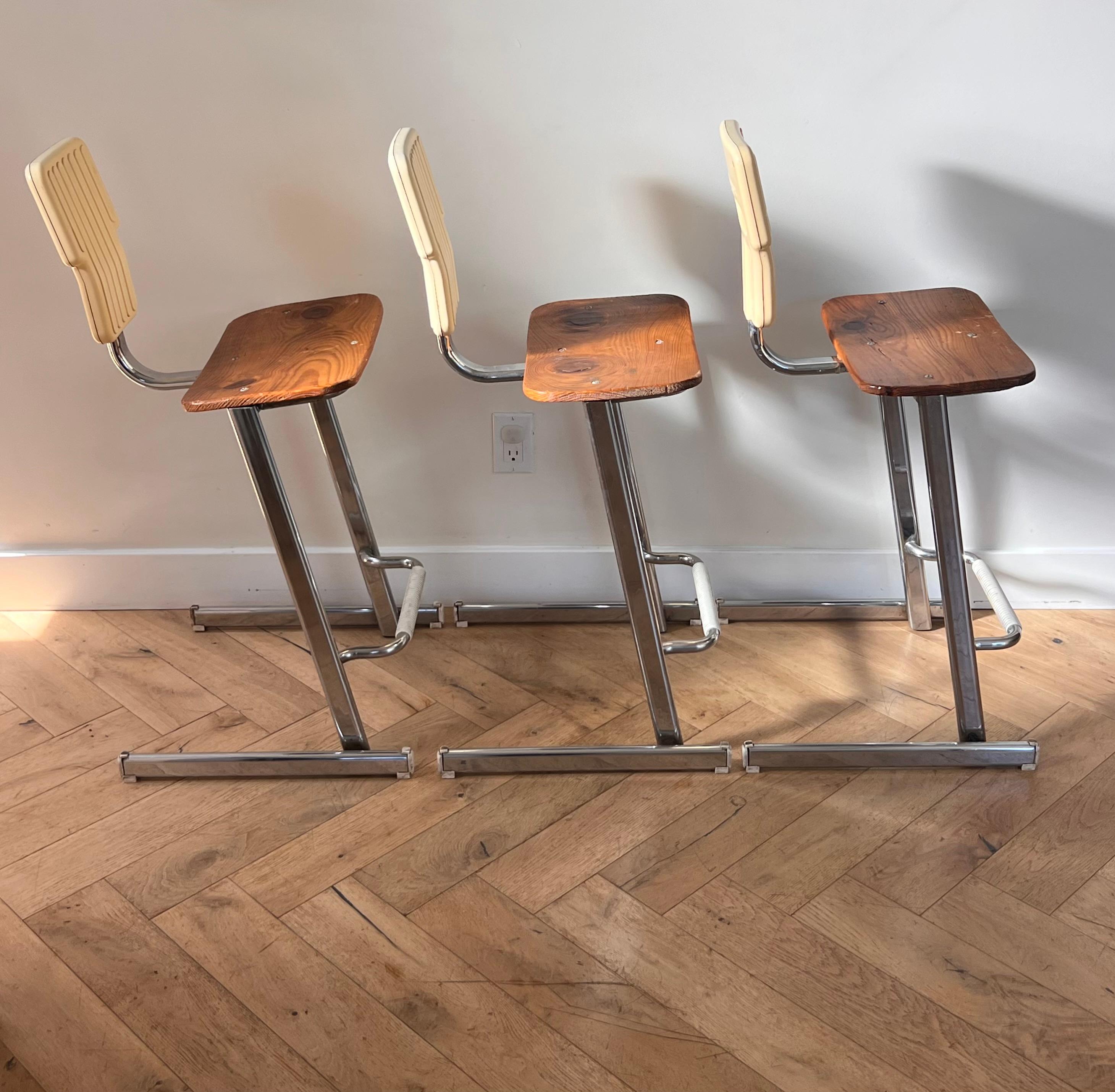 A set of three “Condor” stools by Andries And Hiroko Van Onck for Magis, c. 1980 7