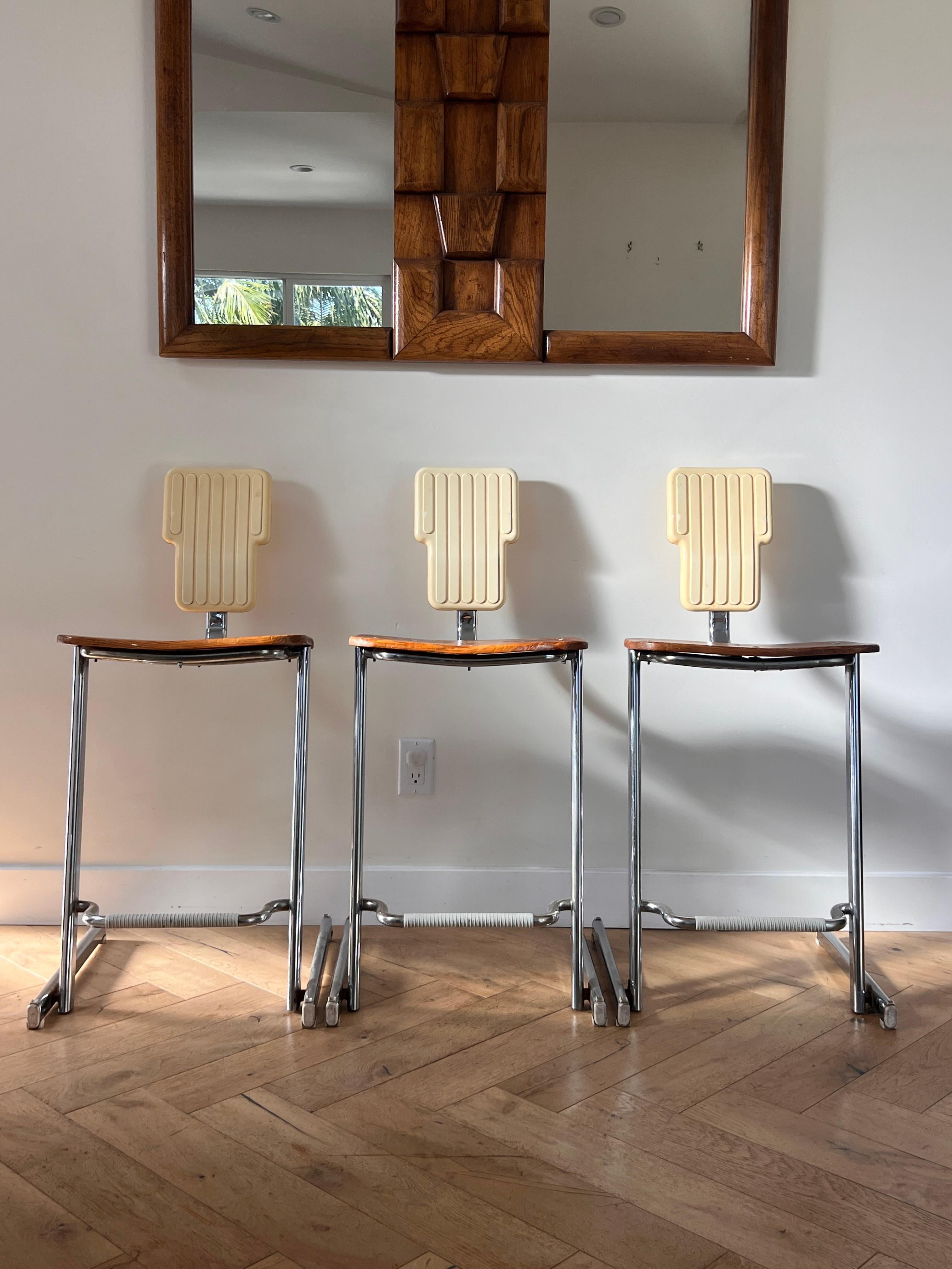 A set of three “Condor” stools by Andries And Hiroko Van Onck for Magis, c. 1980 11