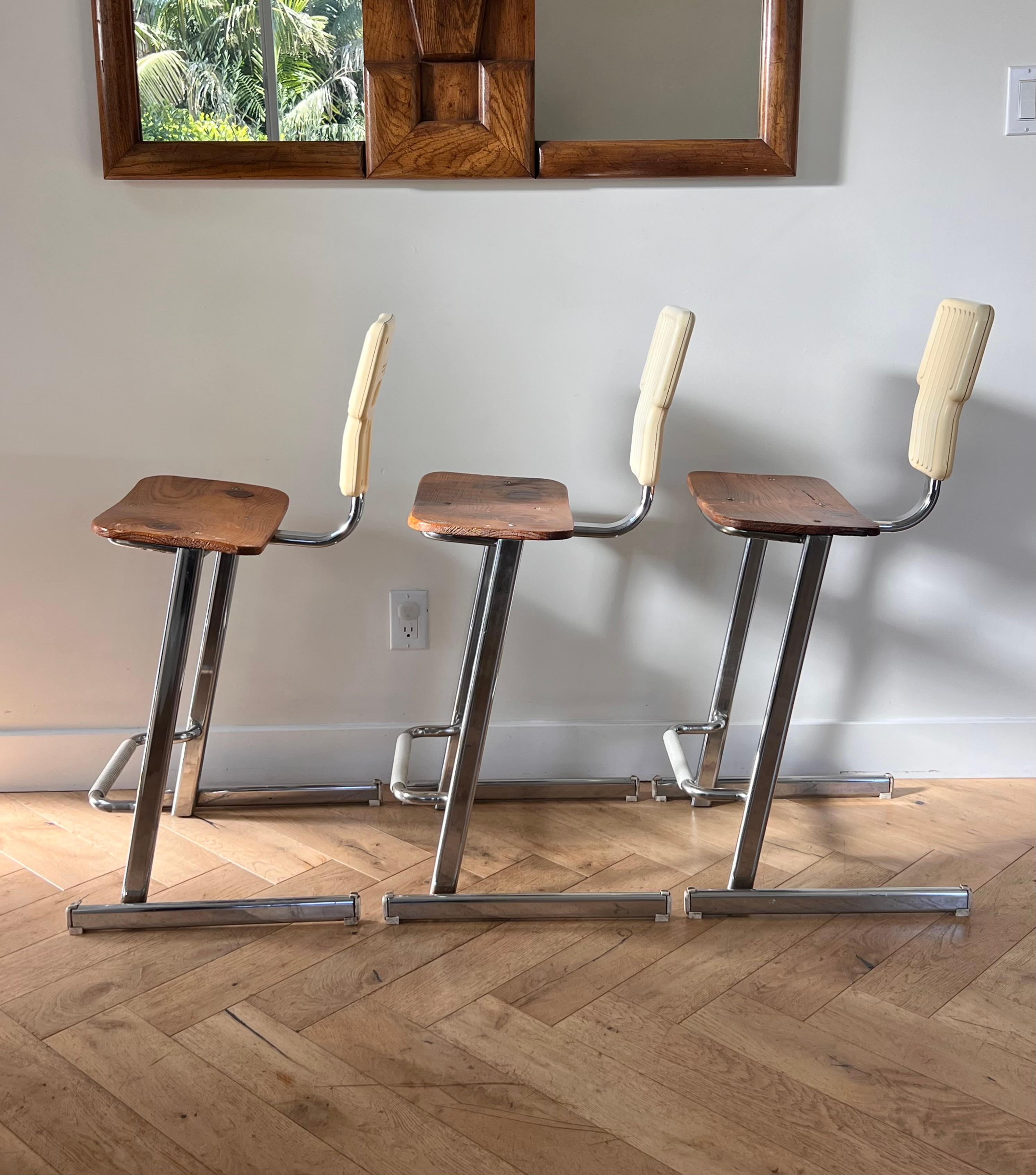 A set of three “Condor” stools by Andries And Hiroko Van Onck for Magis, c. 1980 12