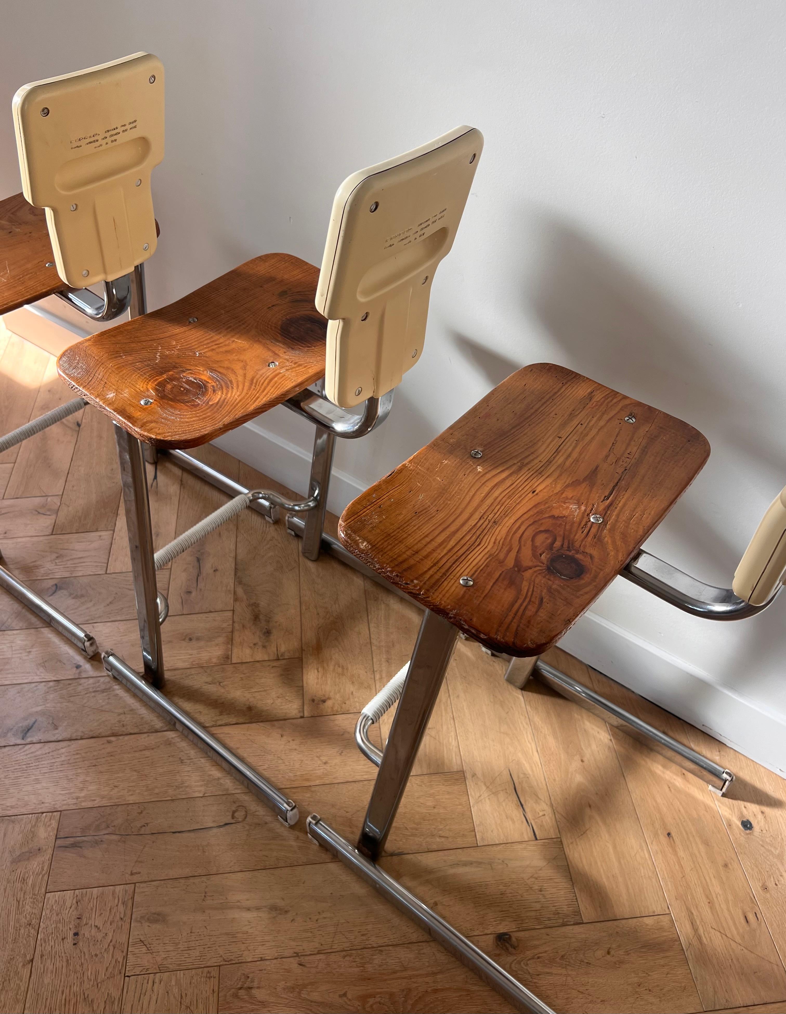 A set of three “Condor” stools by Andries And Hiroko Van Onck for Magis, c. 1980 13