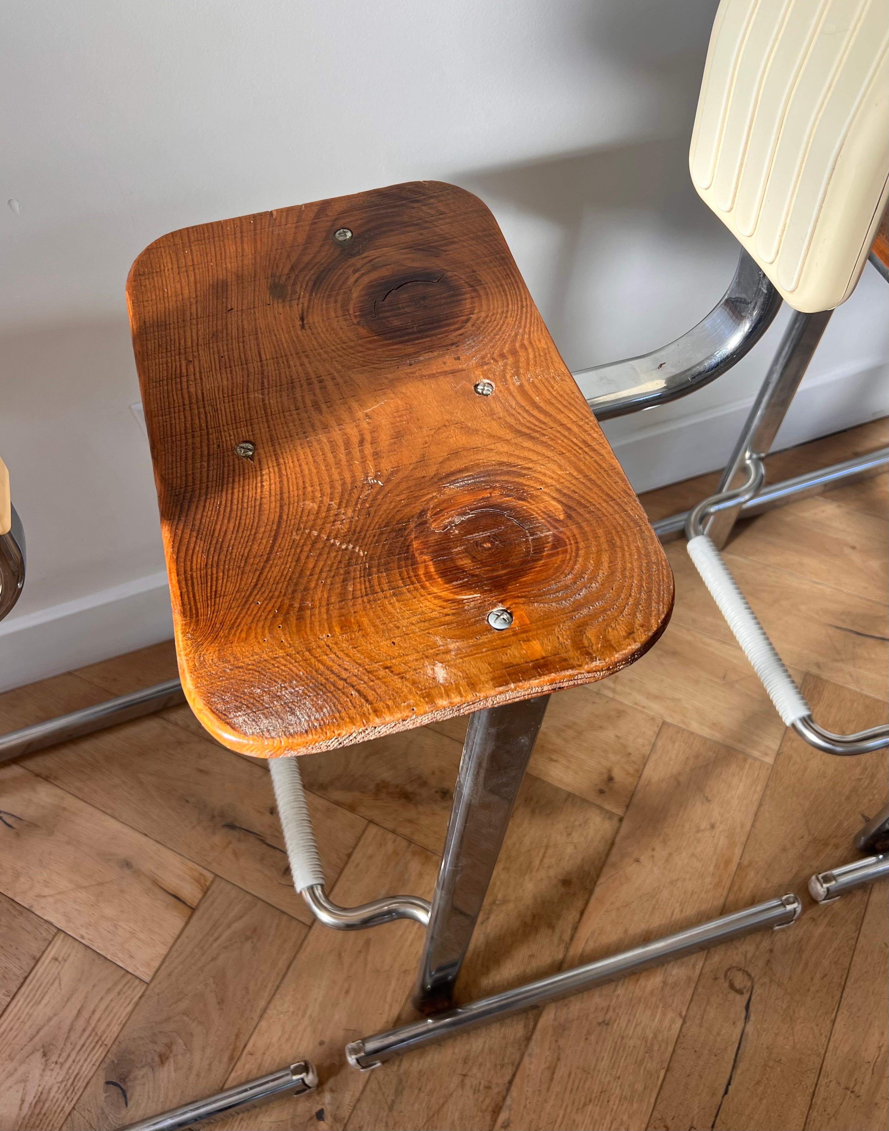 20th Century A set of three “Condor” stools by Andries And Hiroko Van Onck for Magis, c. 1980