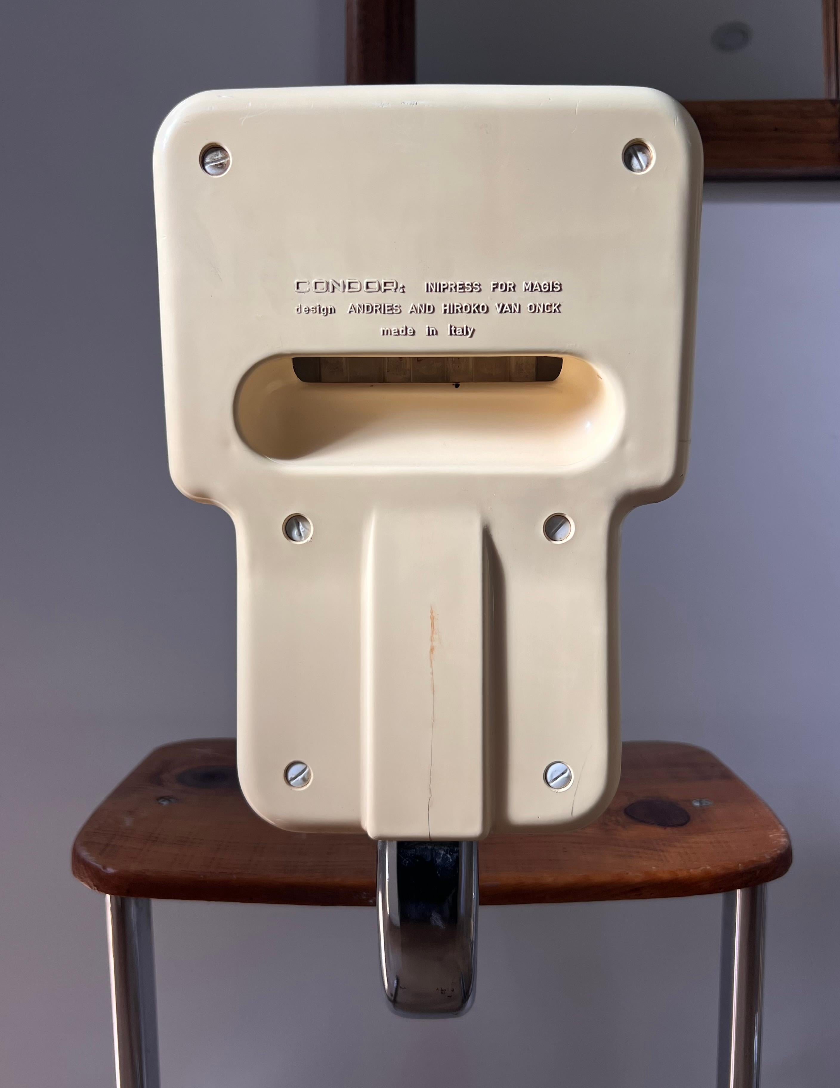 A set of three “Condor” stools by Andries And Hiroko Van Onck for Magis, c. 1980 2
