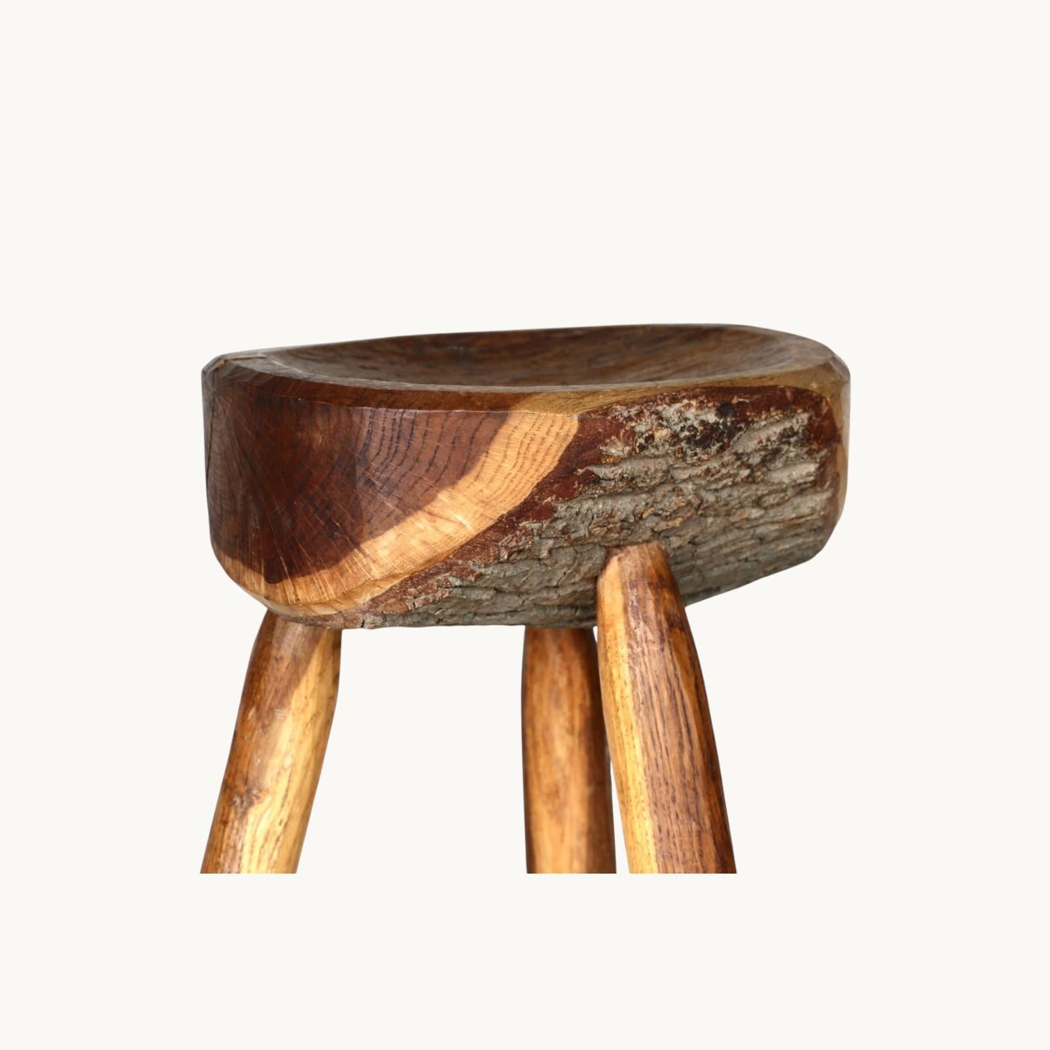 French A set of three stools, France 60s. For Sale