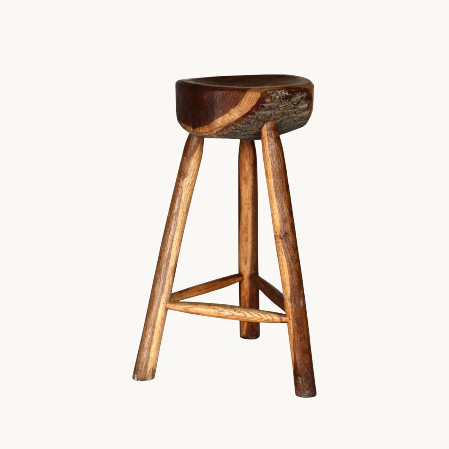 A set of three stools, France 60s. For Sale 2