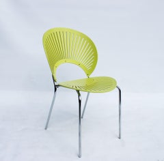Set of Three Trinidad Chairs in Light Green Designed by Nanna Ditzel