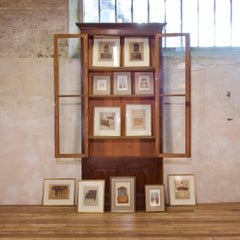 Twelve 20th Century Watercolour Paintings - Featuring W.&J. Sloane Furniture