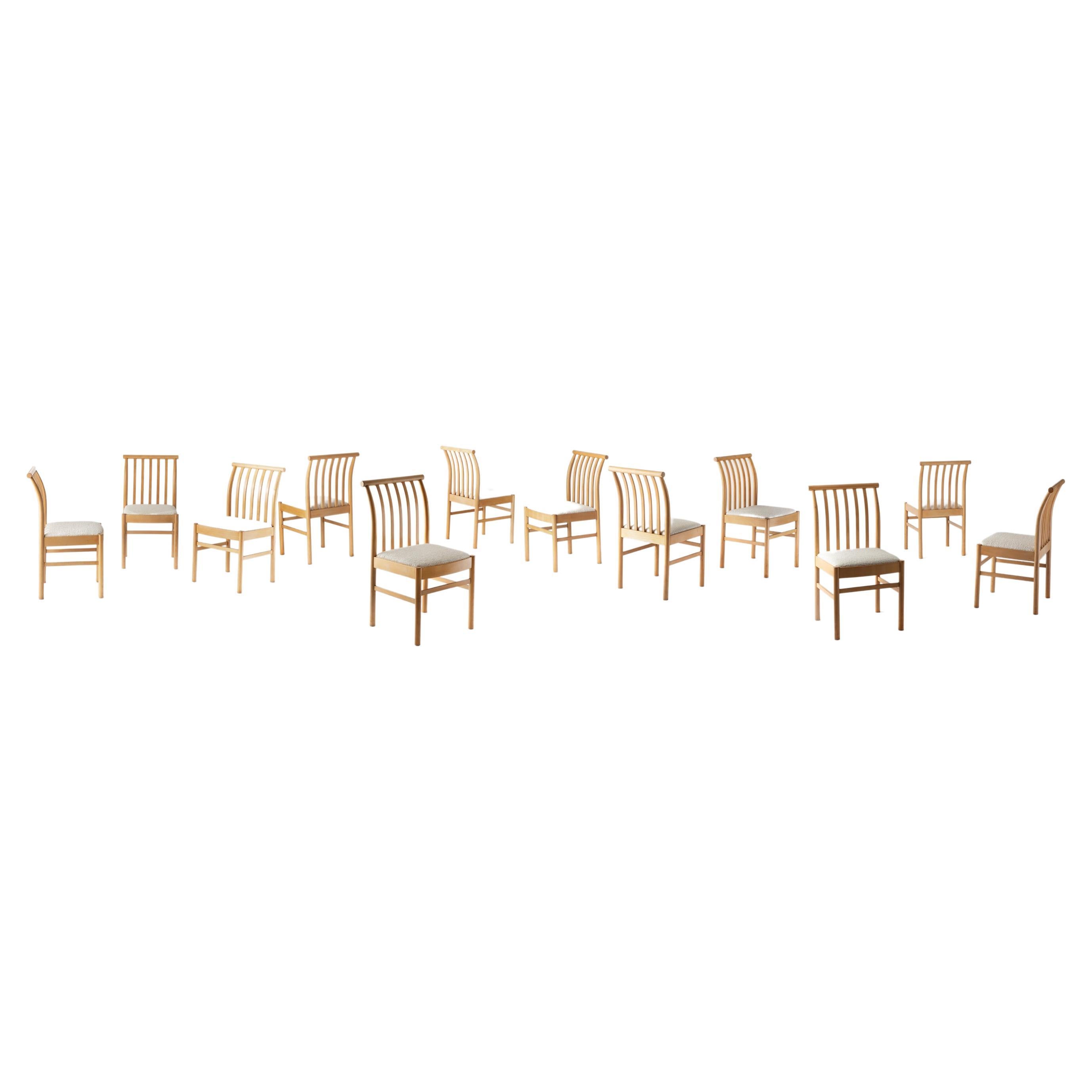 Set of Twelve Chairs by Isamu Kenmochi