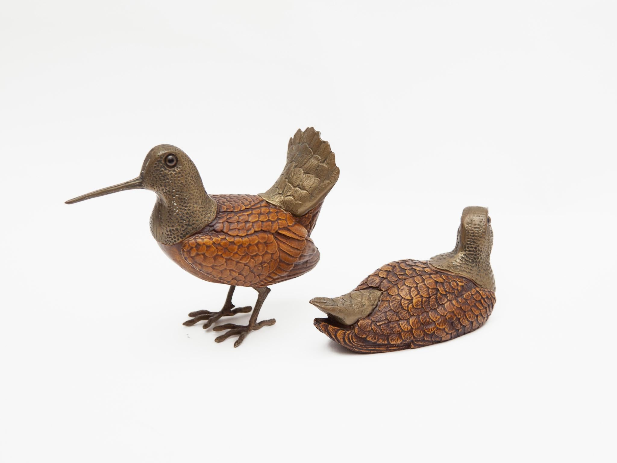 Set of Two Bird Sculptures Designed by Elli Malevolti, Italy, 1980s In Good Condition In Antwerp, BE