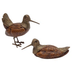 Set of Two Bird Sculptures Designed by Elli Malevolti, Italy, 1980s