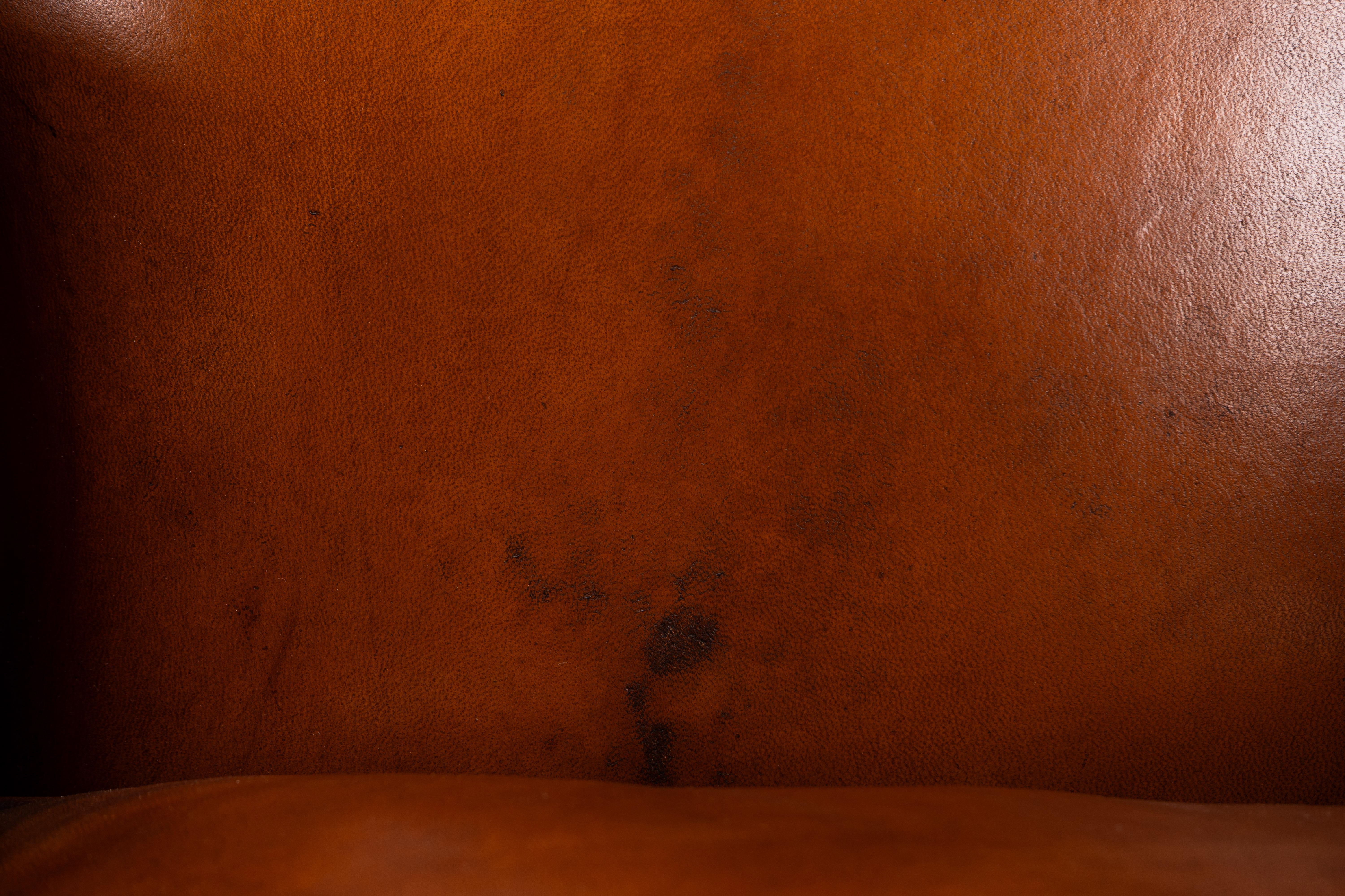 A Set of Two Pairs of Demi Lune Sheepskin Chairs For Sale 6