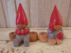 A set of two  Santa Lisa Larson  Design Gustavsberg