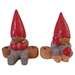 A set of two  Santa Lisa Larson  Design Gustavsberg