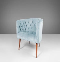 Set of Two '2' Barrel Chairs After Milo Baughman for Thayer Coggin, c. 1960s