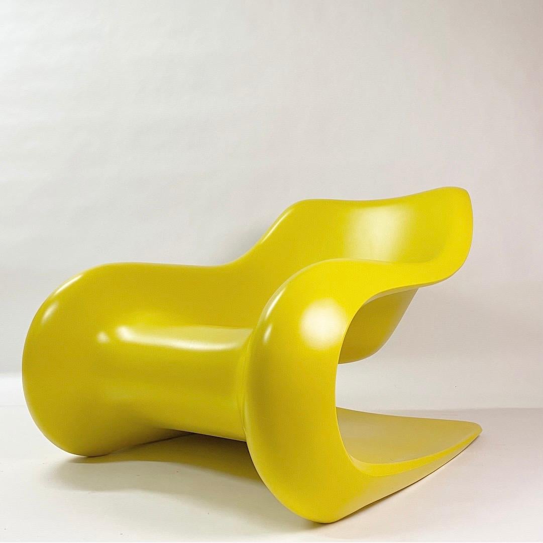 Set of Two Yellow Targa Chairs by Klaus Uredat for Horn Collection, Germany For Sale 3
