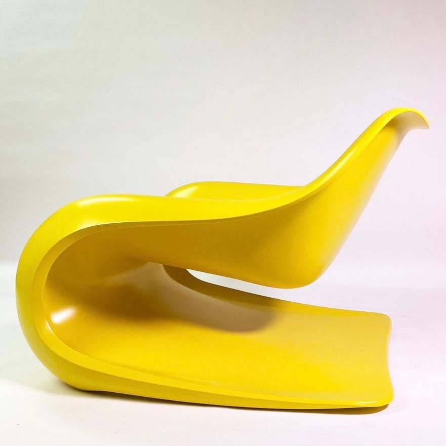 Set of Two Yellow Targa Chairs by Klaus Uredat for Horn Collection, Germany In Good Condition For Sale In Haderslev, DK