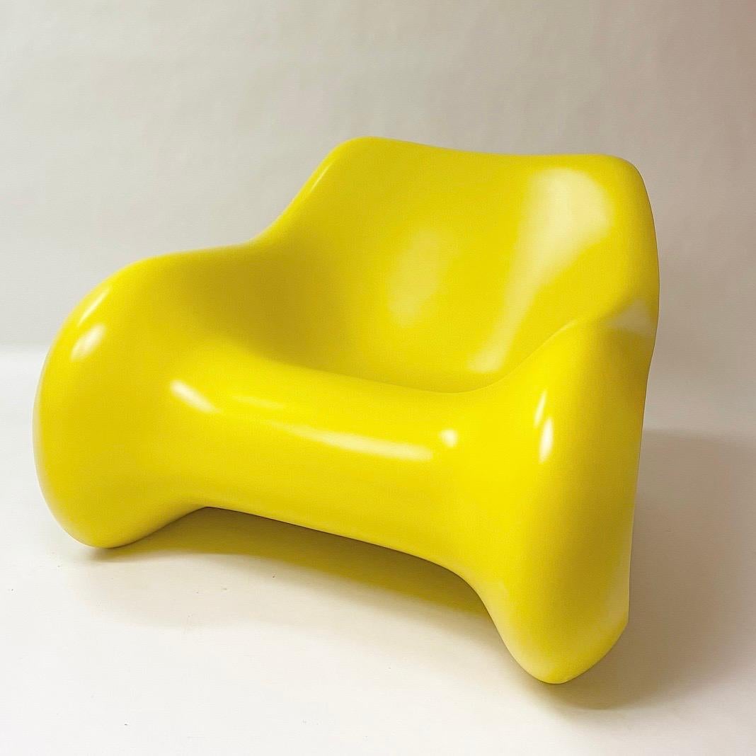 Late 20th Century Set of Two Yellow Targa Chairs by Klaus Uredat for Horn Collection, Germany For Sale