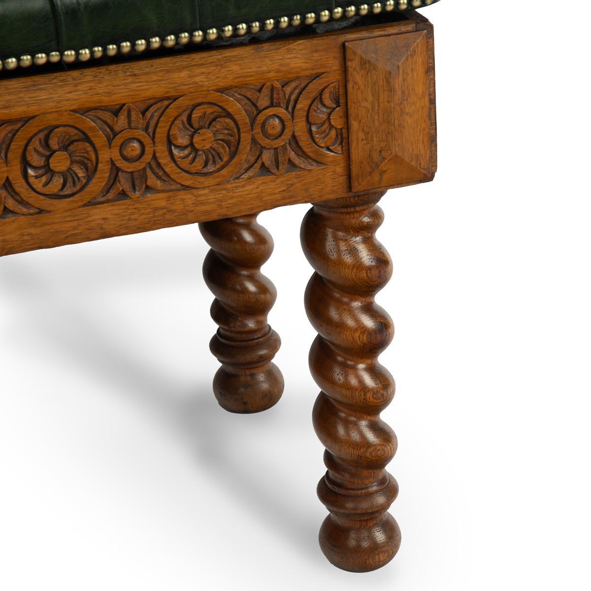 A set of Victorian oak Jockey scales by Youngs 1