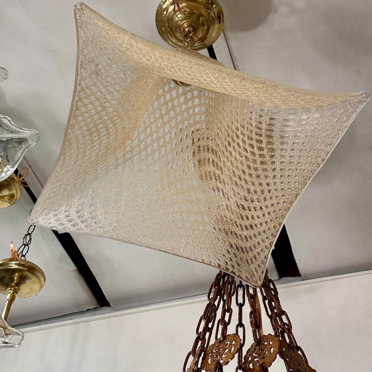 Conjunto de lámparas de cristal vintage, se venden por separado Vidrio soplado en venta