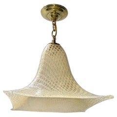 A Set of Vintage Glass Light Fixtures, Sold Individually