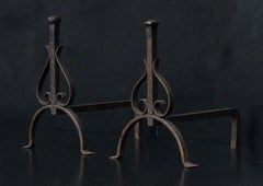 Set of Wrought Iron Firedgos