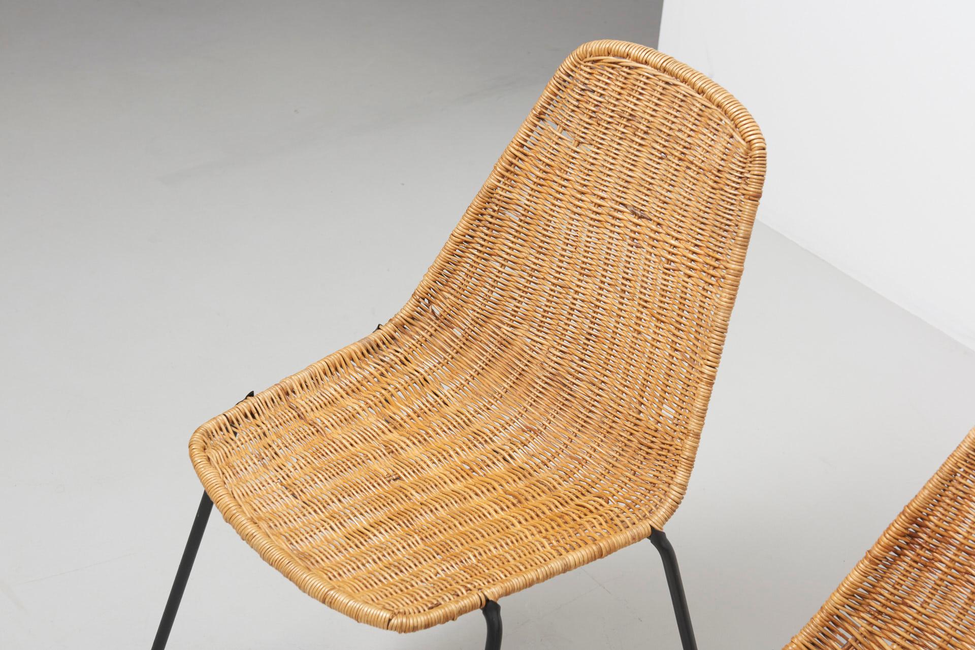 basket dining chairs