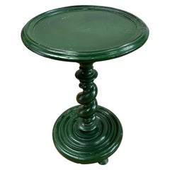A Seventeenth Century Occasional Table Later Painted