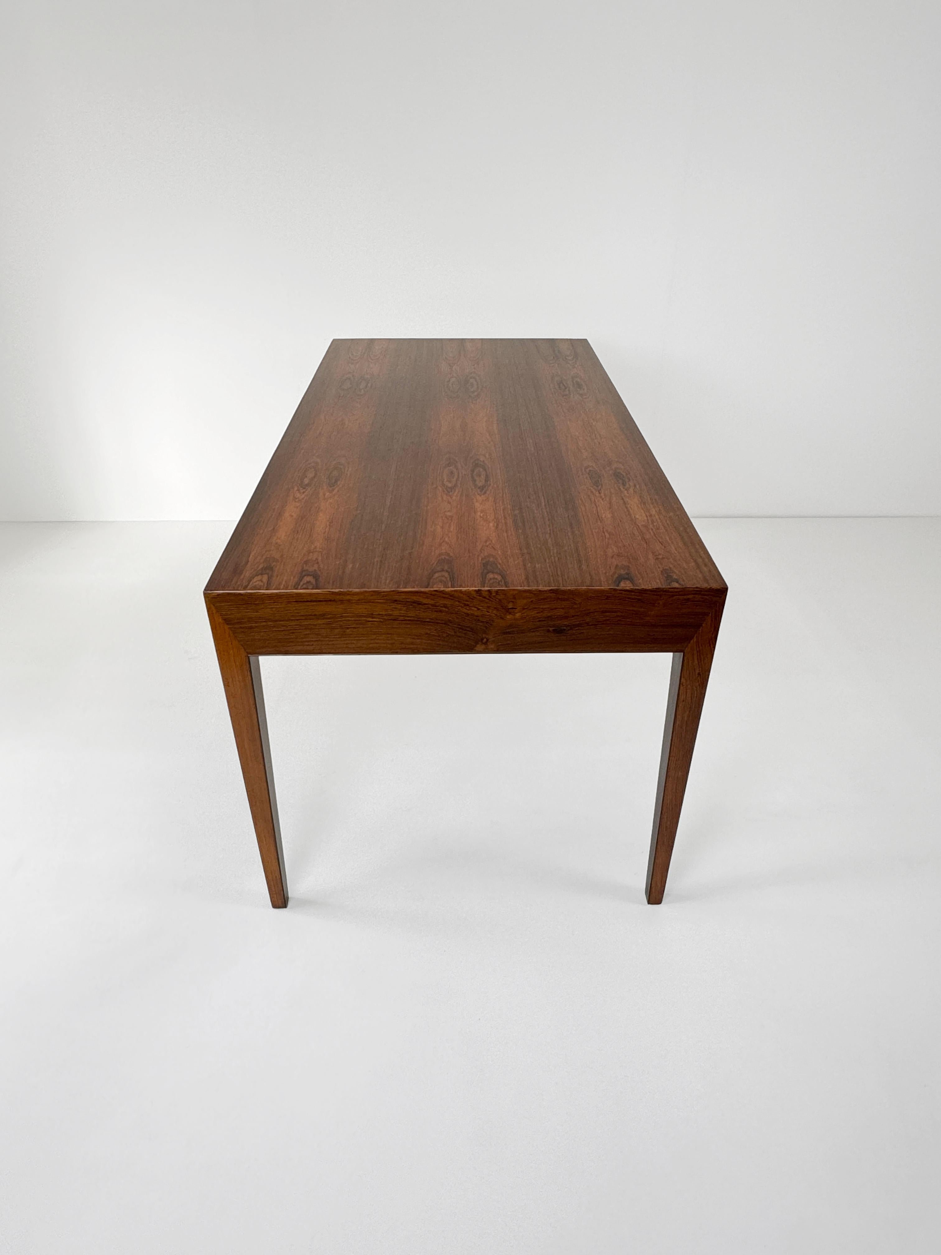 Bureau en bois de rose de Severin Hansen, pour Haslev Mobelsnedkeri Danemark, années 1950 1