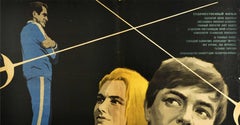 Original Vintage Film Poster Sotvori Boy Soviet Movie Fencing Champions Battle