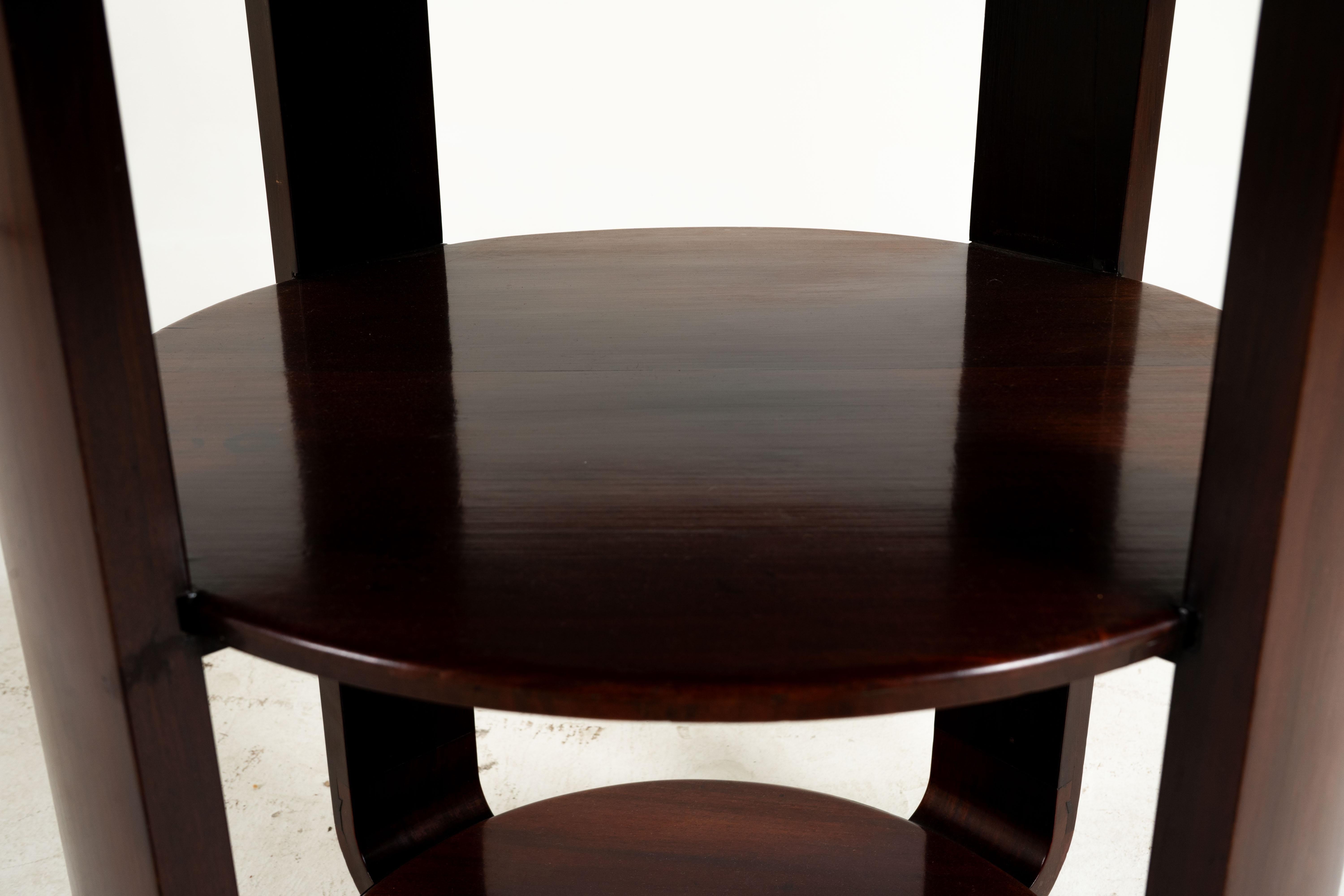 A Shanghai Art Deco Card Table 5