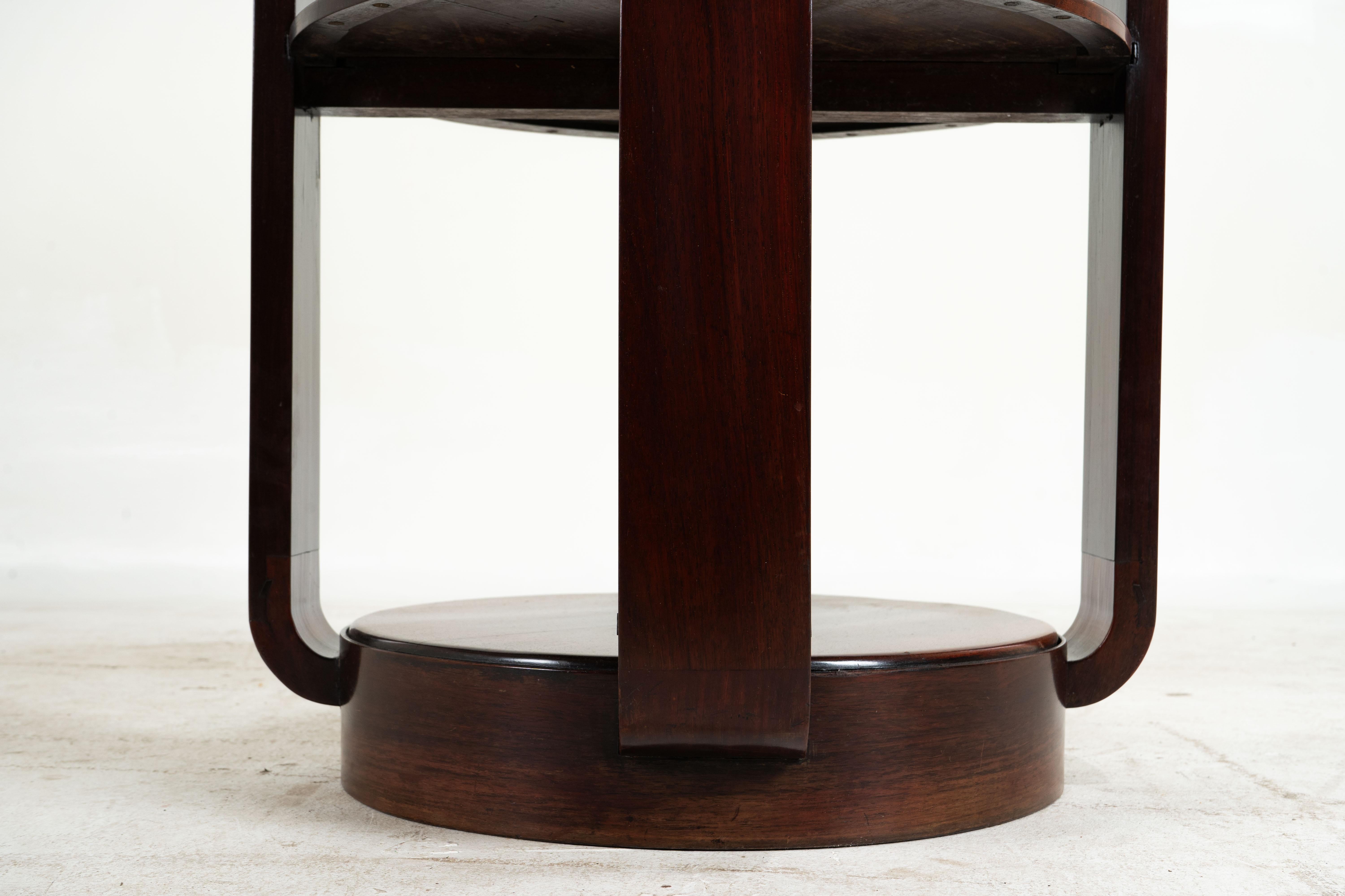 A Shanghai Art Deco Card Table 3