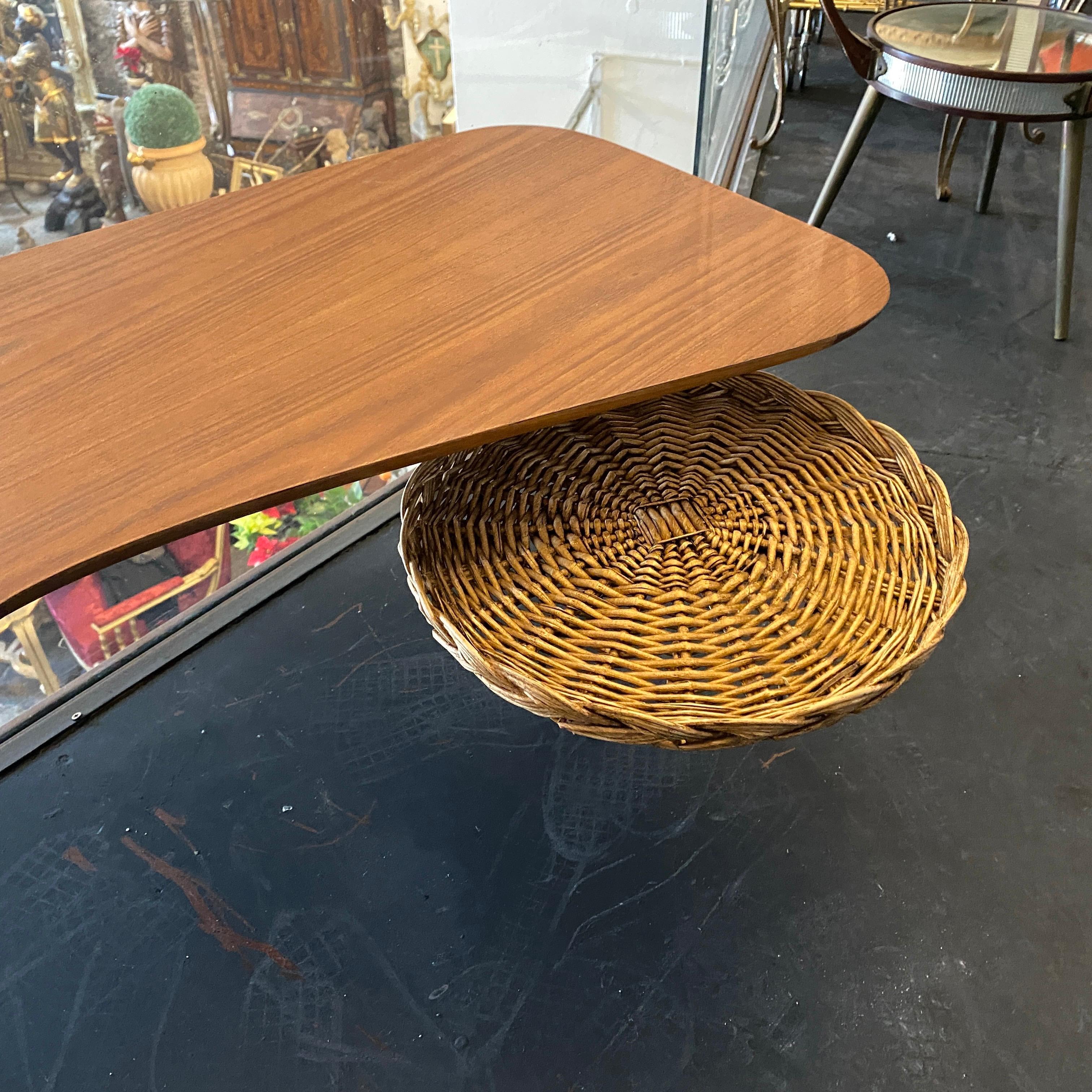 Shaped Maple Table Designed by Taichiro Nakai for La Permanente Cantù, 1950s 5