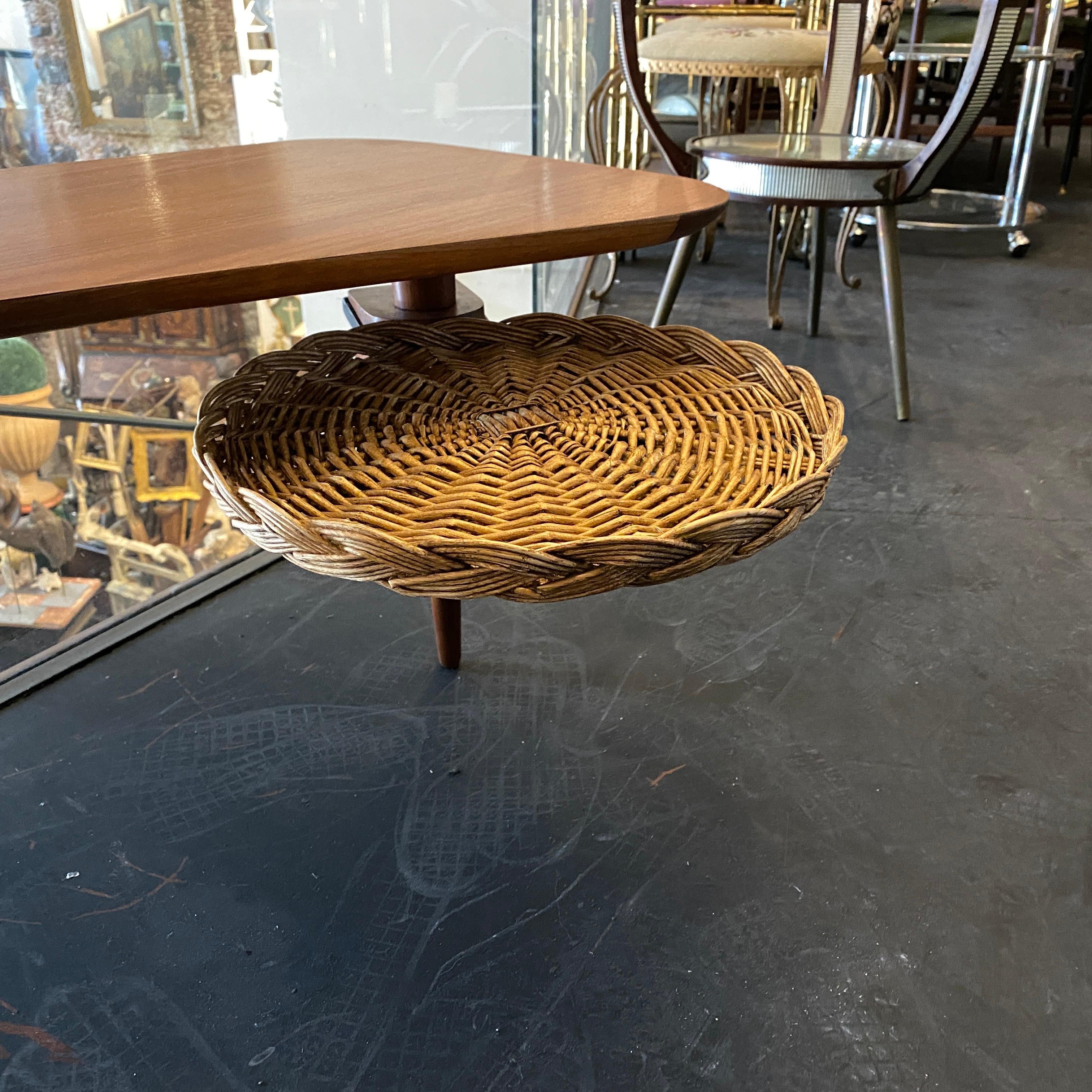 Shaped Maple Table Designed by Taichiro Nakai for La Permanente Cantù, 1950s 6