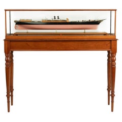 Un modèle de chantier naval du paquebot Nippon Moru, daté de 1898