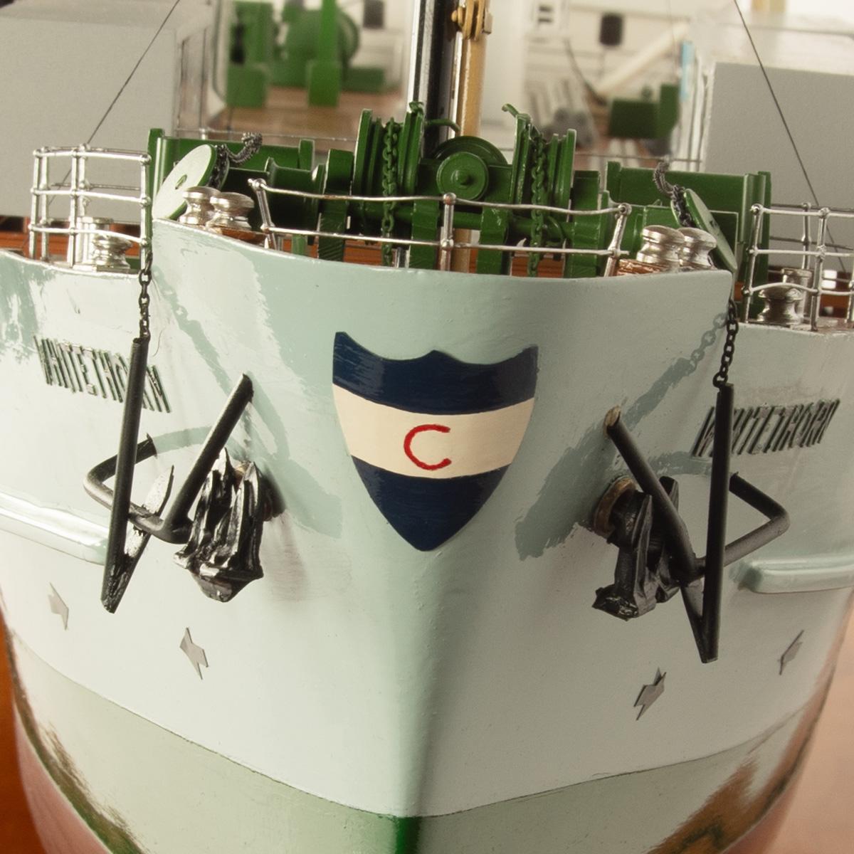 Anglais Un modèle de chantier naval de l'étude et de l'enquête sur le site du navire M.V. Whitehorn en vente