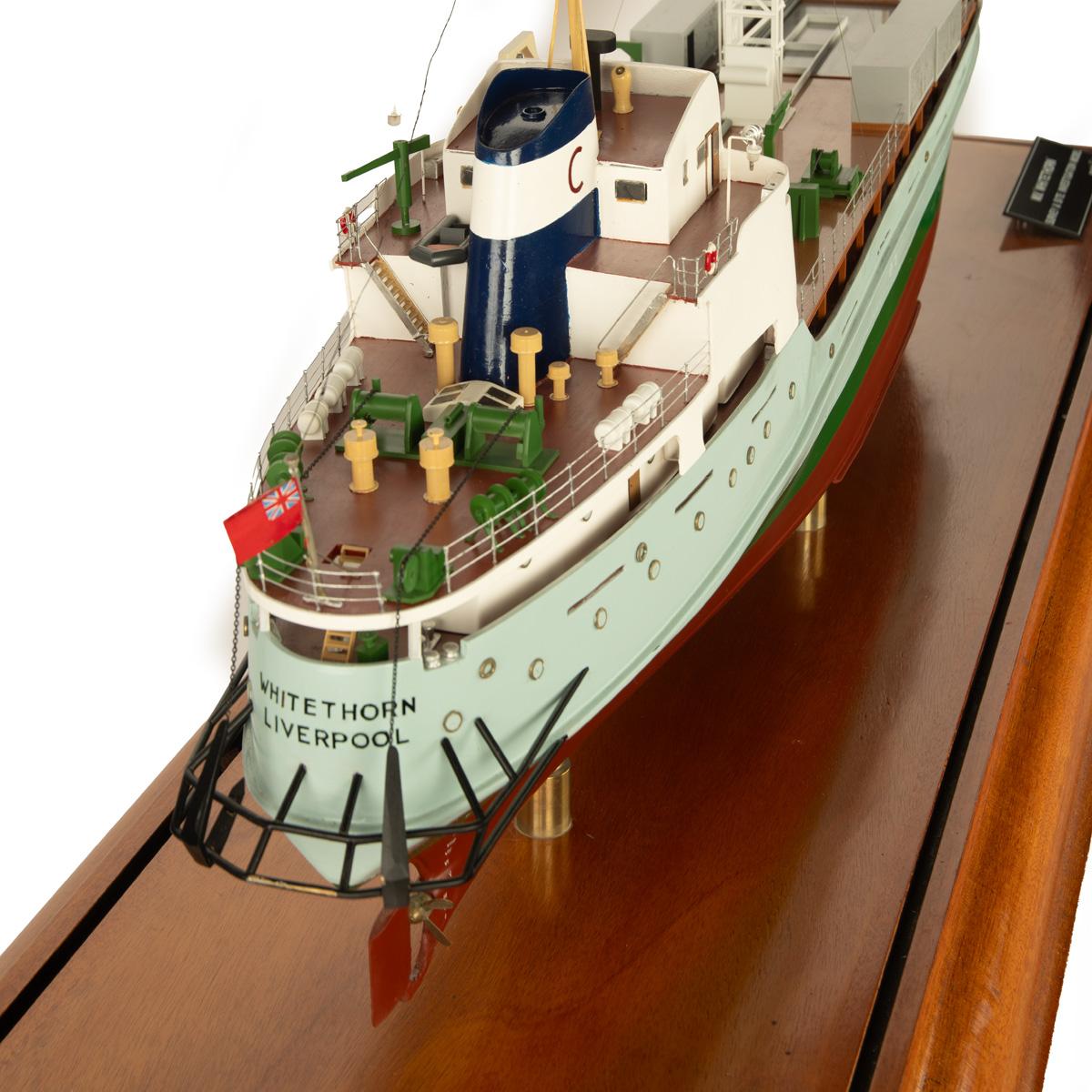 Bois Un modèle de chantier naval de l'étude et de l'enquête sur le site du navire M.V. Whitehorn en vente