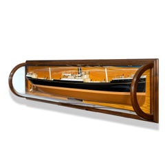 Shipyard Model of the Wooden Steam Ship ‘S.S. F.W.Harris’