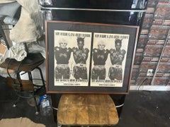 A Signed Andy Warhol and Jean Michel Basquiat Exhibition Poster