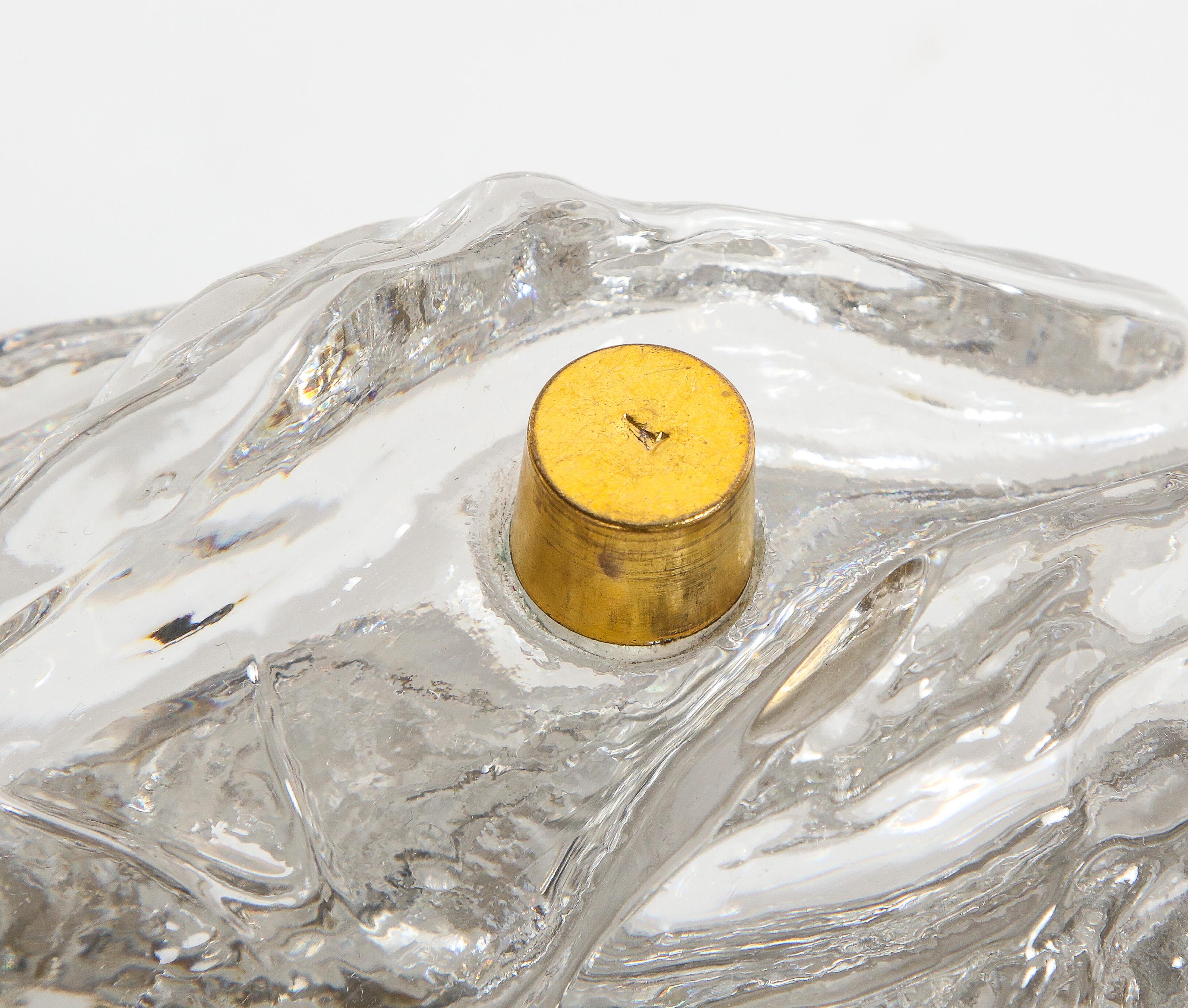 Signiertes nautisches Baccarat-Kristall-Tintenfass mit einer Jungfrau aus Goldbronze, signiert im Angebot 5