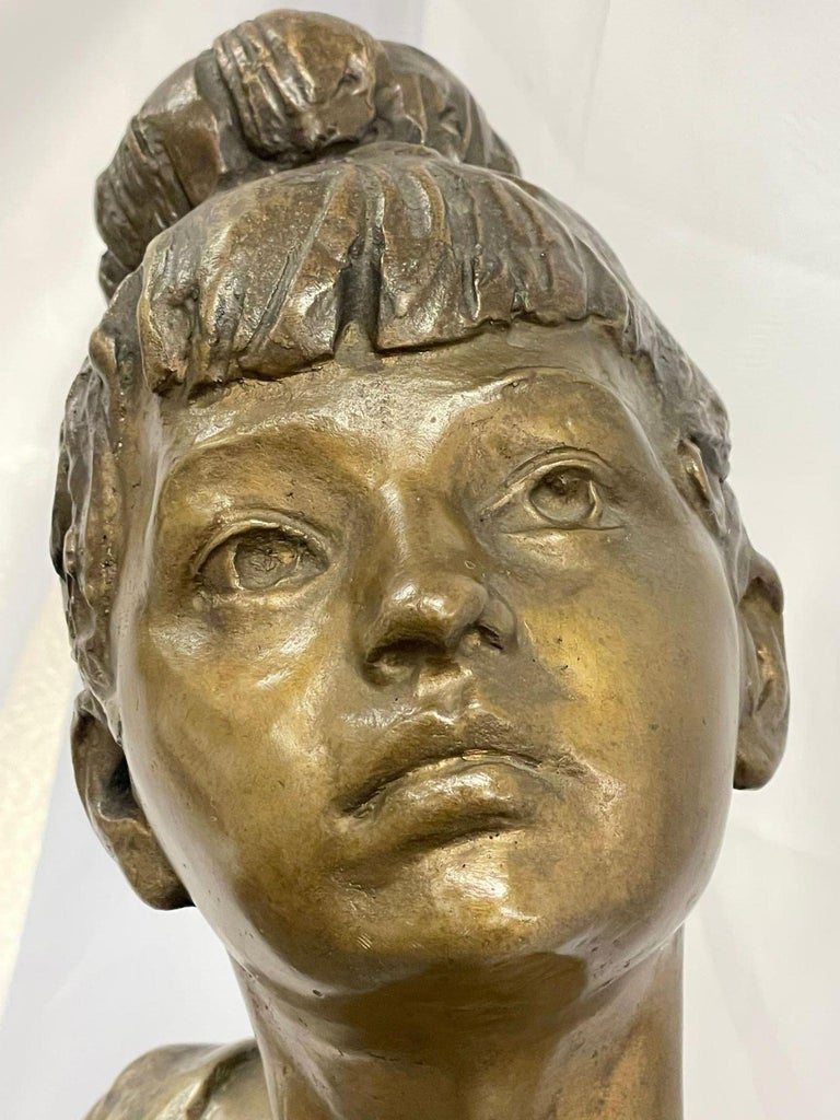 Signed Bronze Ballerina by Italian Sculptor Sergio Benvenuto, Italy