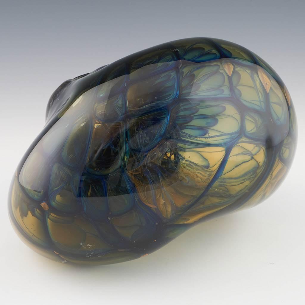Sculpture en verre signée Jorg Zimmerman Bon état - En vente à Tunbridge Wells, GB