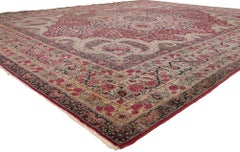 A Signed Late 19th Century Persian Kermanshah Masterpiece of Safavid Elegance