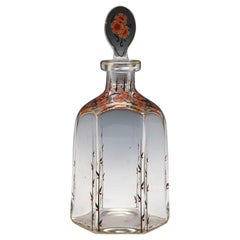 Signierte Marcel Goupy-Parfümflasche mit Emaille, um 1925, signiert